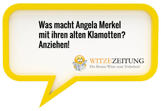 Angela Merkel Witze