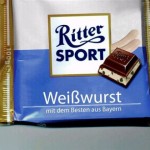 Ritter Sport Weisswurst