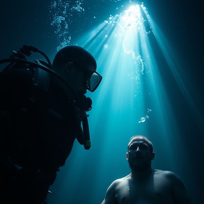 Eine unerwartete Begegnung in der Tiefe