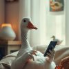 Was kriegt eine Gans in der Massagepraxis?