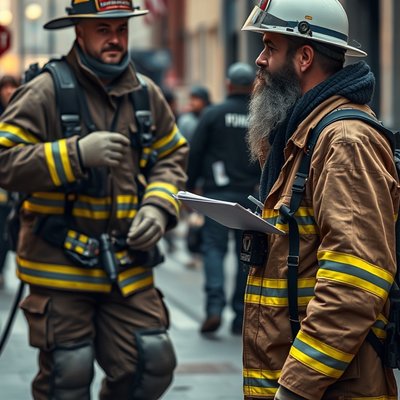 Wohin so schnell, du Mann des Feuers?