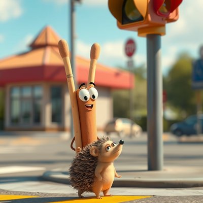 Zahnstocher und der Igel 🦔