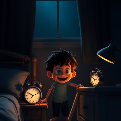 Ein nächtlicher Streich am Wecker