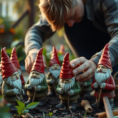Wie kann man den Gartenzwergen bei der Vermehrung helfen?