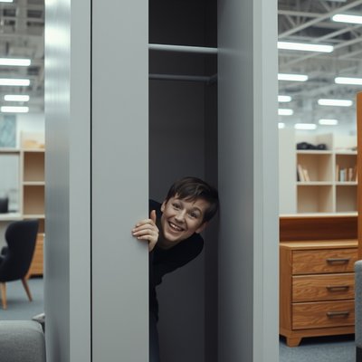 Manchmal, wenn mir langweilig ist, gehe ich in IKEA