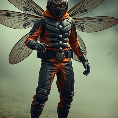 Manchmal, wenn mir langweilig ist, ziehe ich mein Mückenkostüm an