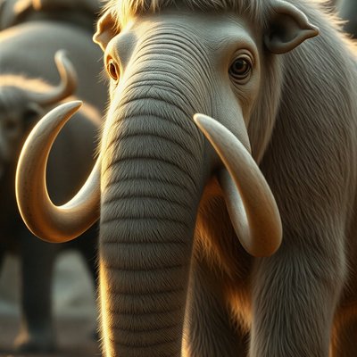 Wie nennt man ein helles Mammut?