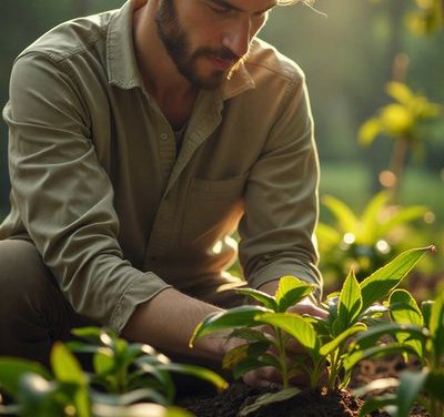 Was macht ein Mathematiker im Garten?