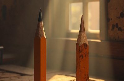 Was sagt der große Stift zum kleinen Stift?