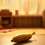 Was ist gelb und kann schießen? 