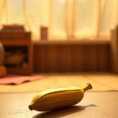 Was ist gelb und kann schießen? 