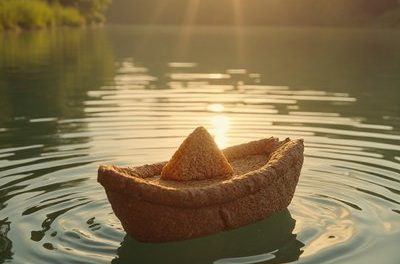 Was ist gesund und schwimmt auf dem Wasser?