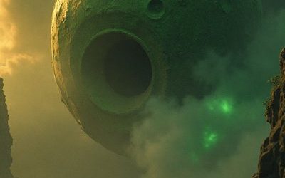 Was ist groß, grün und tut weh, wenn man es ins Auge bekommt?