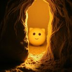 Was ist weiß und guckt durchs Schlüsselloch? 